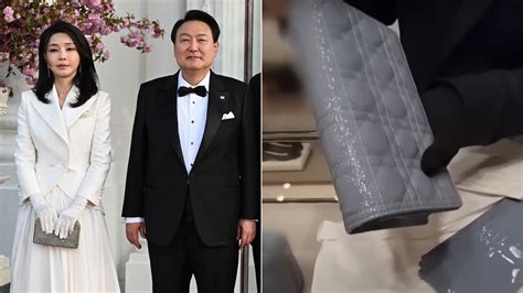 south korean first lady dior bag|south korea first lady scandal.